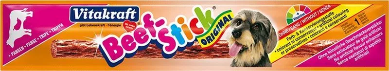 Beefstick Hondensnack - Pens - 10 St à 15 gr by Vitakraft – product photo