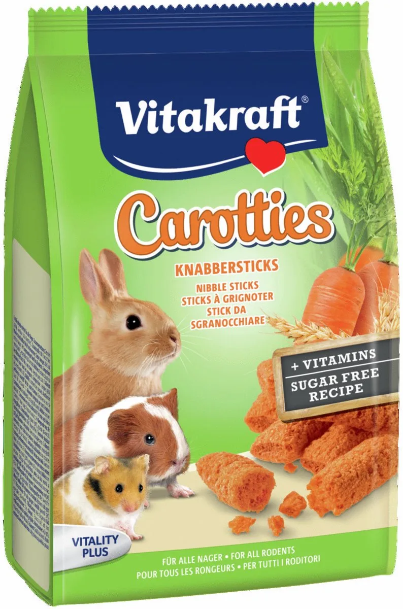 Karottenstifte Mini Hamster 50 Gr von Vitakraft – Produktfoto