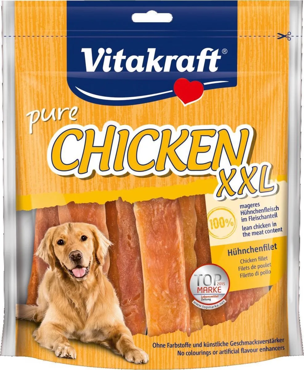 CHICKEN XXL filet kippenvlees 250 gram, hond by Vitakraft – product photo