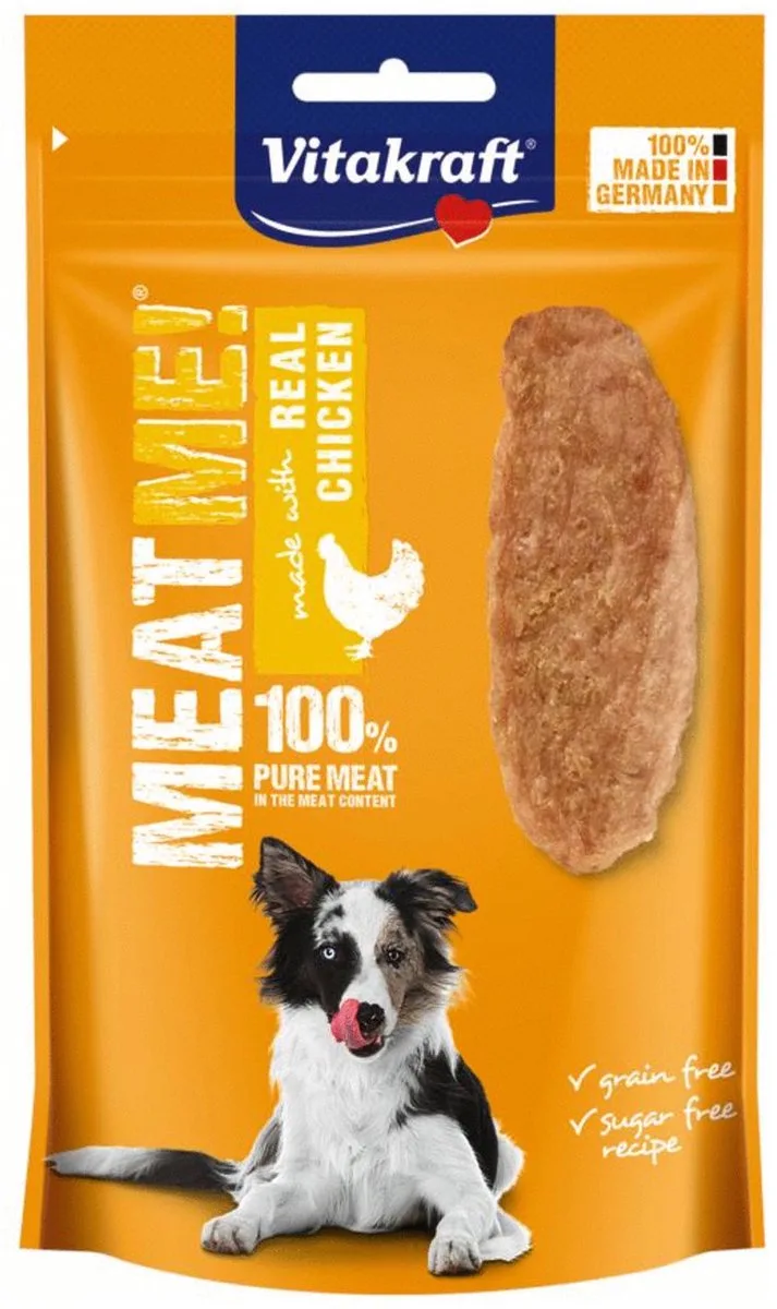 Snacks déshydratés Meat Me Chicken pour chiens 60 GR de Vitakraft – photo produit