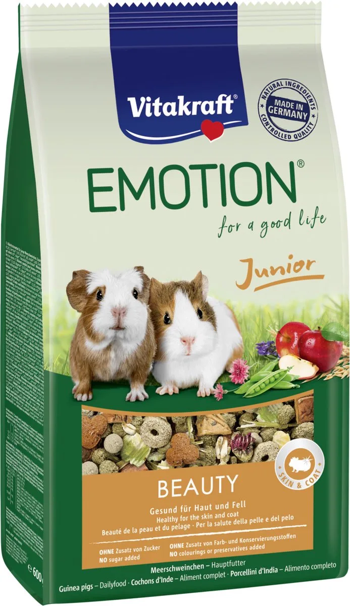 Emotion Beauty Selection Junior Cavia - Caviavoer - 600 g de Vitakraft – photo produit