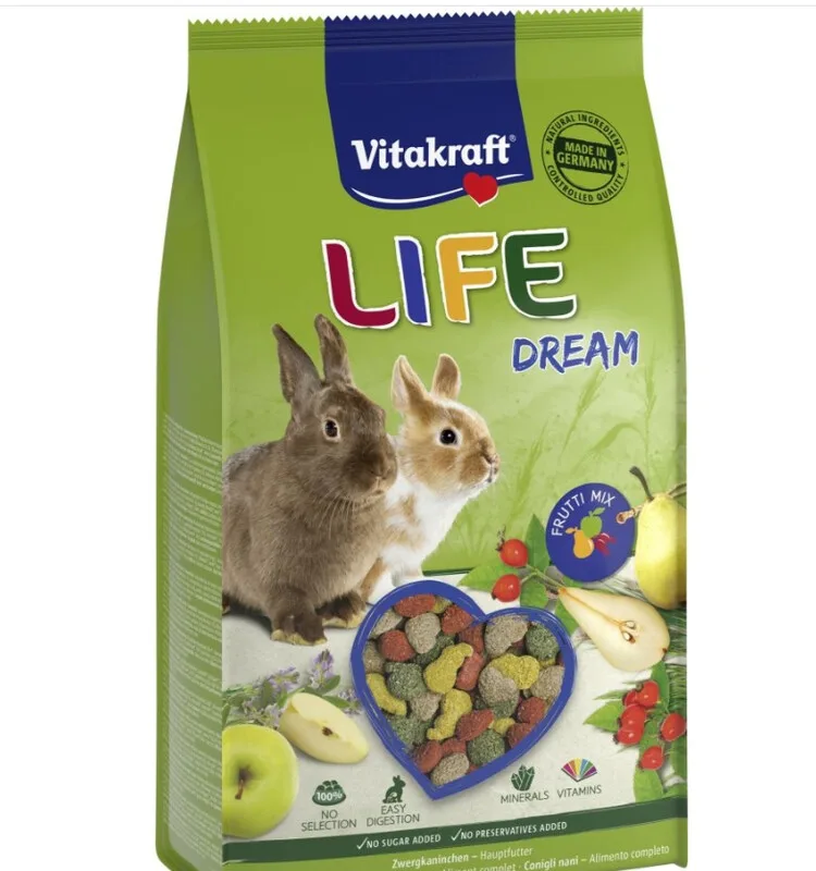 Extrudiertes Lebenstraummenü Für Kaninchen 600 GR fra Vitakraft – produktbillede