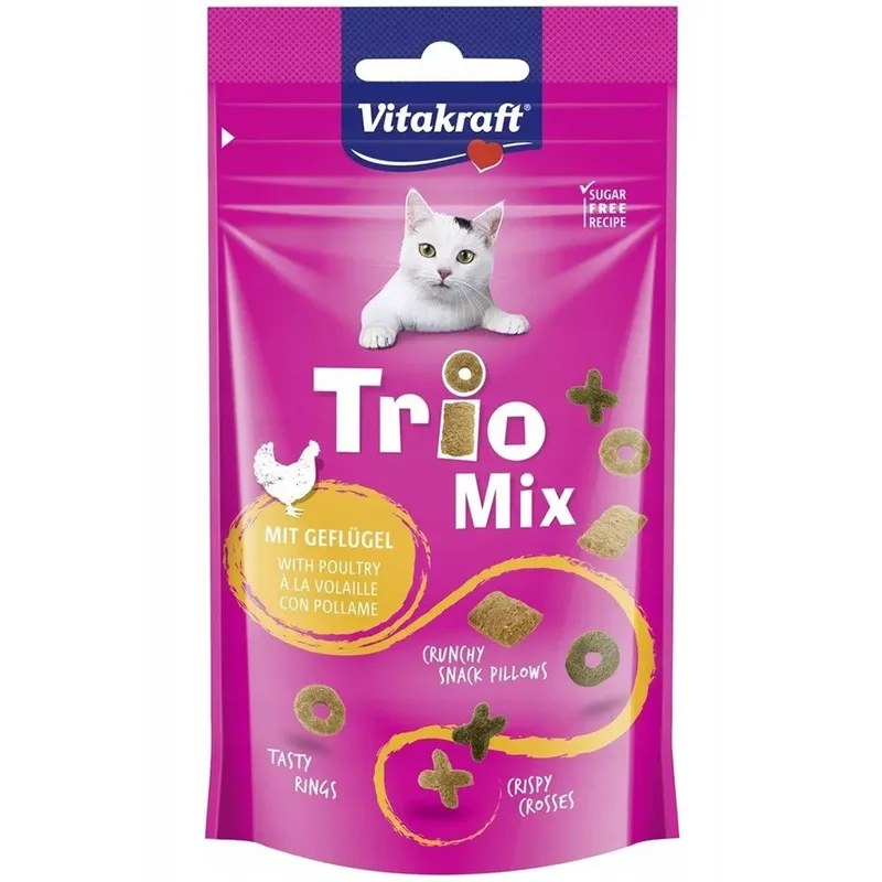 Friandise Pour Chat Trio Mix Poultry 60g by Vitakraft – product photo