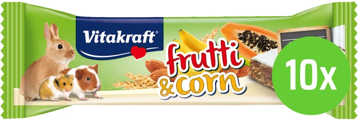 Frutti Vruchtenreep 30 gram - 10 verpakkingen von Vitakraft – Produktfoto
