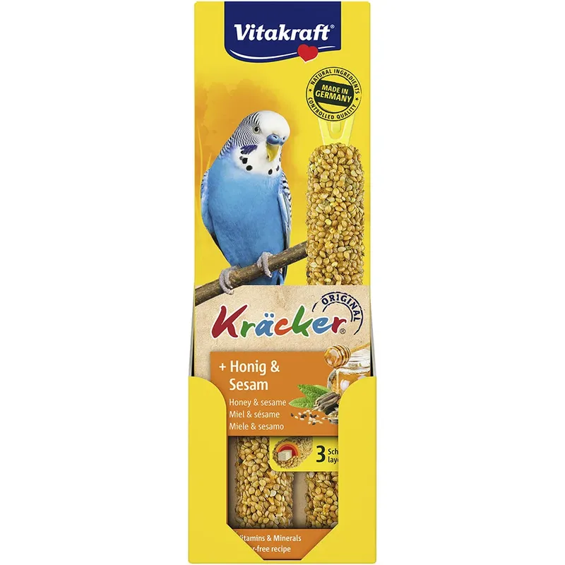 Honig Und Sesam Für Wellensittichfutter von Vitakraft – Produktfoto 1 von 2