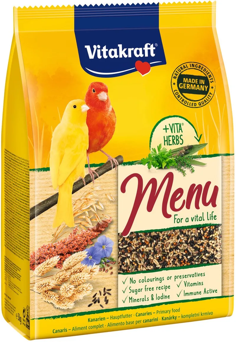 Kanaries Premium Menu - Vogelvoer - 3 kg de Vitakraft – photo produit