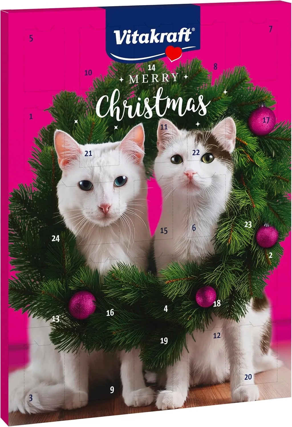 Katten Adventskalender 2027 – 24 Lekkere Verrassingen – 360 g – Liquid Snacks, Jelly Lovers en Cat Sticks – Kerstkalender met Kattensnoepjes by Vitakraft – product photo