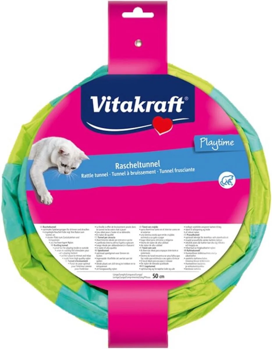 Kattentunnel nylon 50cm de Vitakraft – photo produit