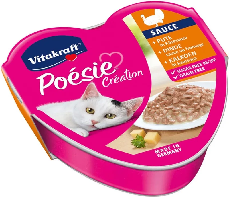 Kattenvoer In Saus Kalkoen - Kaas 85 gr by Vitakraft – product photo