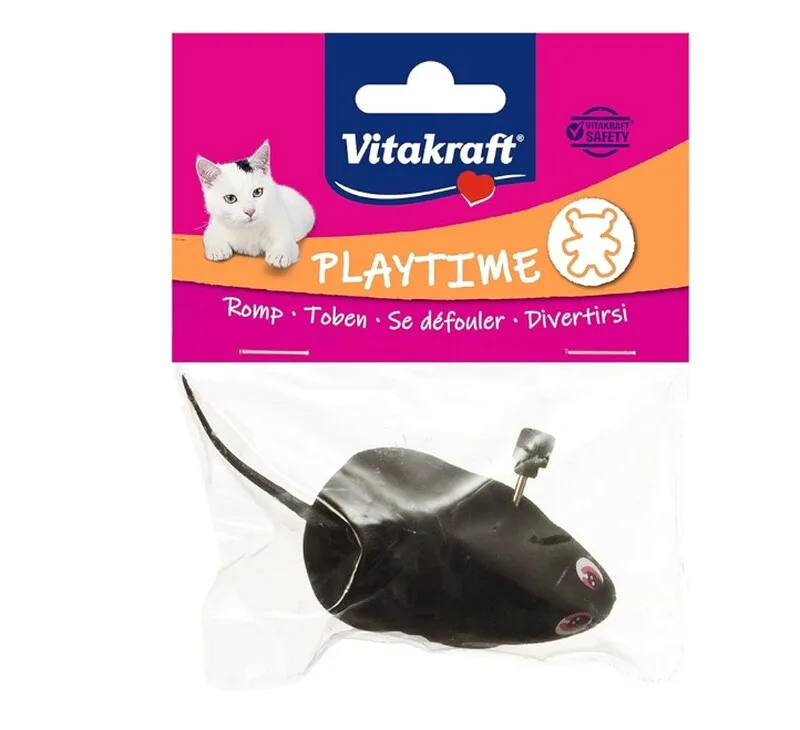 Katzenspielzeug Aufzieh-Maus 1 St von Vitakraft – Produktfoto