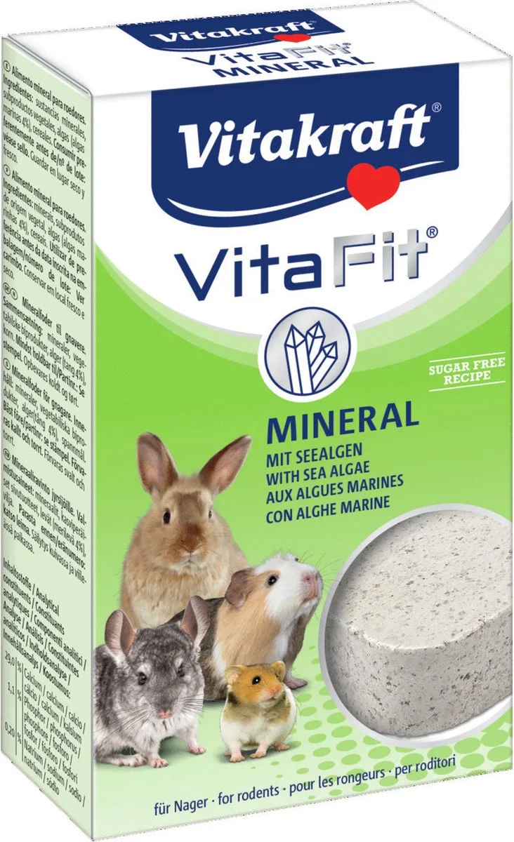 Pierre Minéral Rongeurs 168 gr 168 GR de Vitakraft – photo produit