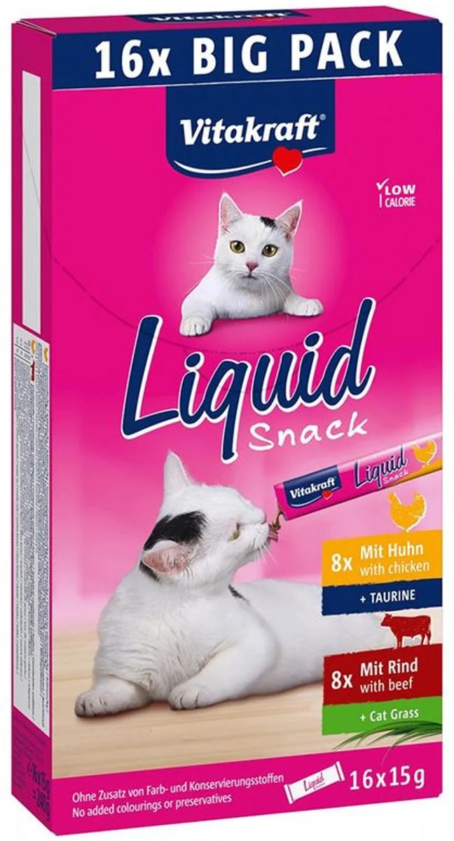Liquid Snack Multipack - 5 x 16 st - 15 g van Vitakraft – productfoto