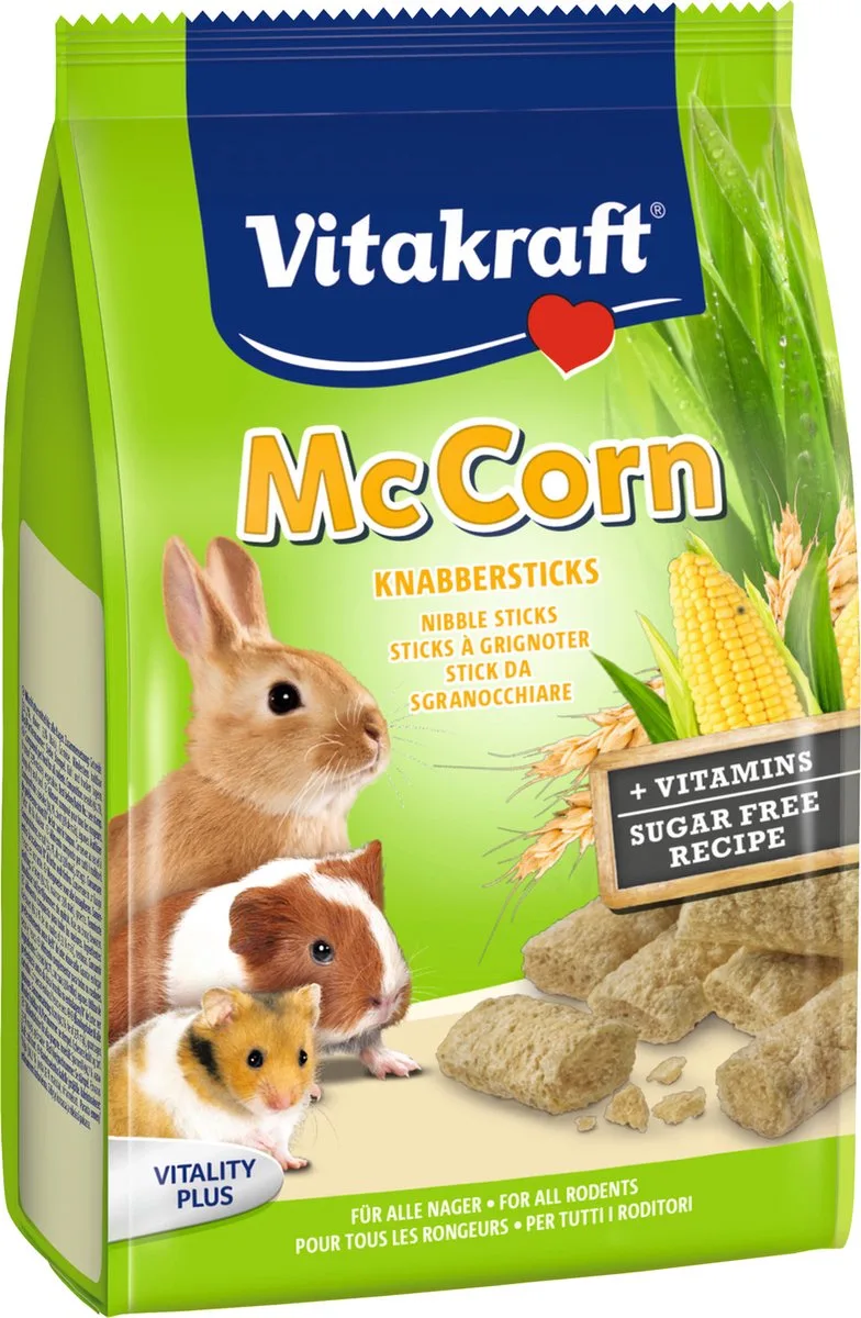 Mccorn Knabbelsticks Dwergkonijn von Vitakraft – Produktfoto