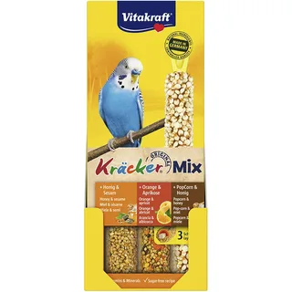 Meng Honing/sinaasappel/popcorn Voor Parkietenvoer by Vitakraft – product photo 1 of 2