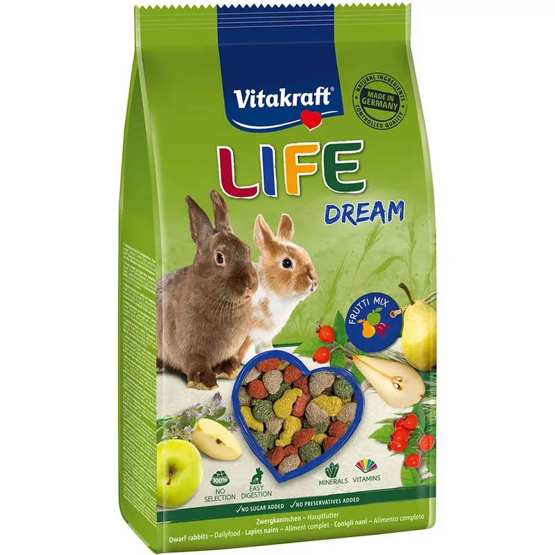 Menu Life Dream 600gr Konijnenvoer 5 Eenheden by Vitakraft – product photo