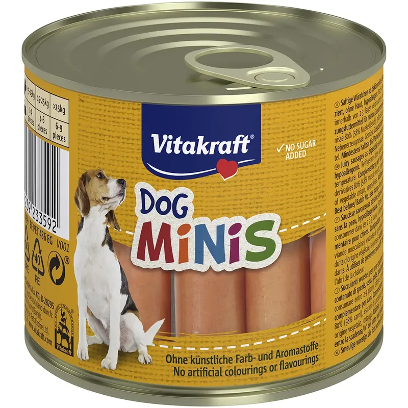Minis Wurst-snack Für Hunde 120gr von Vitakraft – Produktfoto