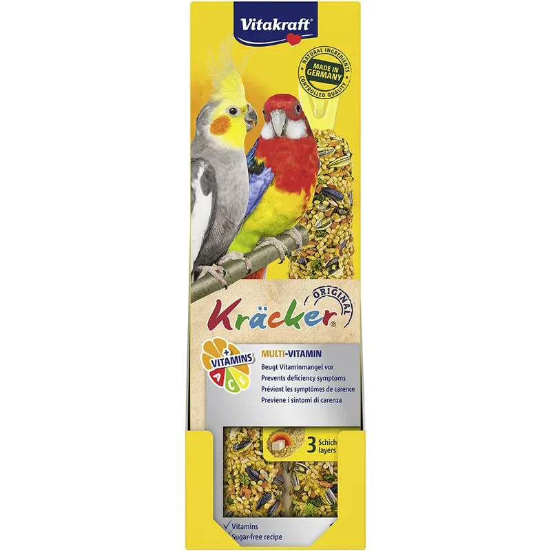 Multivitamines Pour Perruches Nourriture Pour Oiseaux de Vitakraft – photo produit