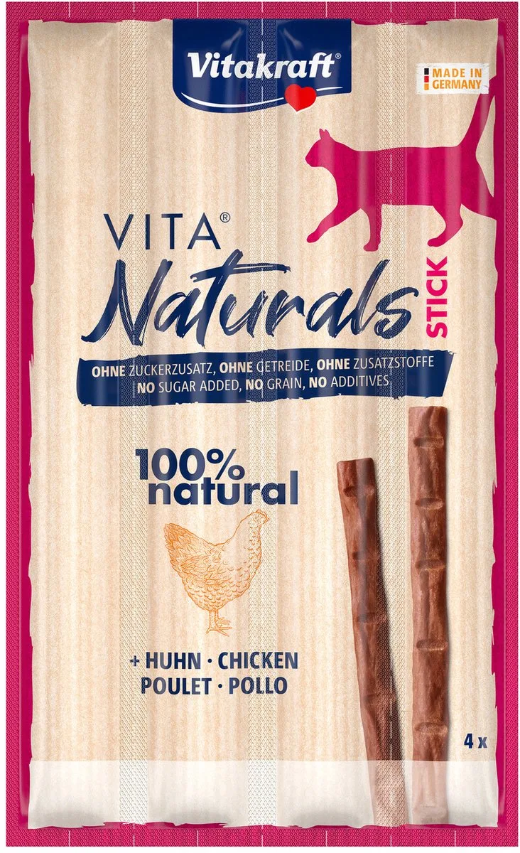 Naturals Cat Stick - Kattensnack - 4 stuks by Vitakraft – product photo