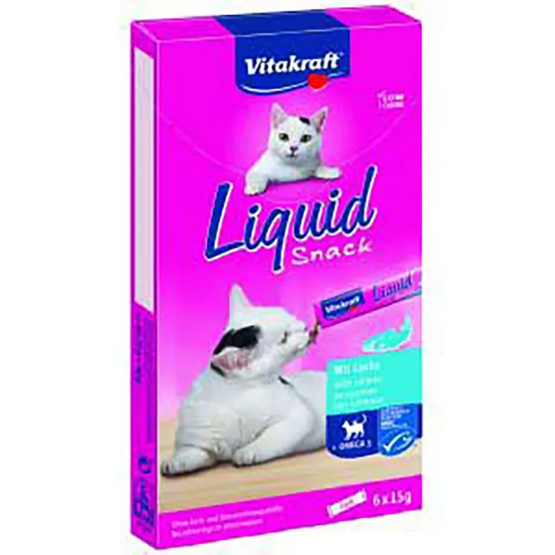 Natvoer Voor Katten Met Zalm 11 Eenheden by Vitakraft – product photo