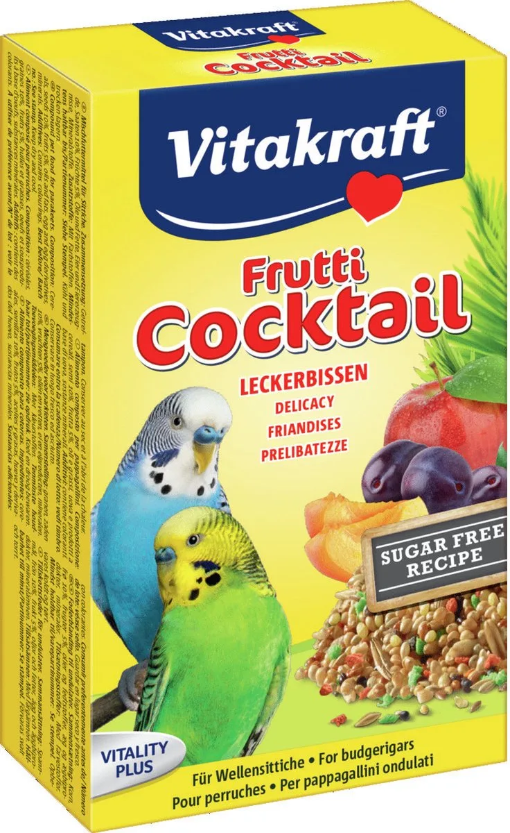 Fruchtcocktail Für Wellensittiche von Vitakraft – Produktfoto