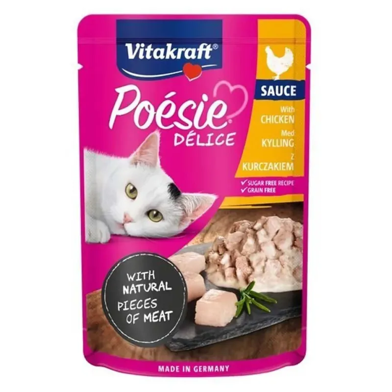 Poesie Delice Natvoer Voor Katten 85g by Vitakraft – product photo