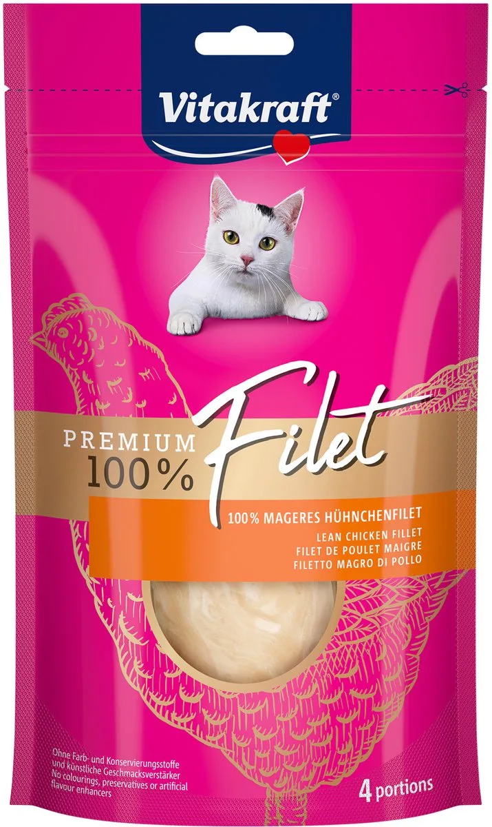 Premium Filet Kip - 5 x 70 g de Vitakraft – photo produit