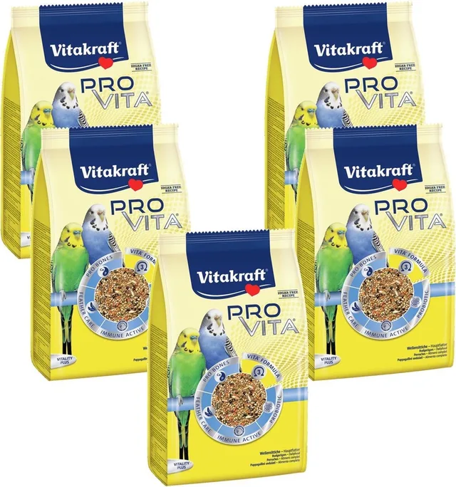 Pro Vita Parkiet - Vogelvoer - 5 x 800 g