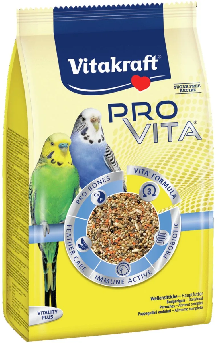 Pro Vita Parkiet - Vogelvoer - 800 g de Vitakraft – photo produit