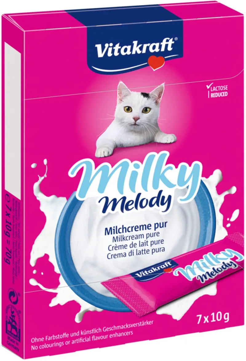 Pure - Kattenmelk - Milky Melody - 7 x 10gr von Vitakraft – Produktfoto