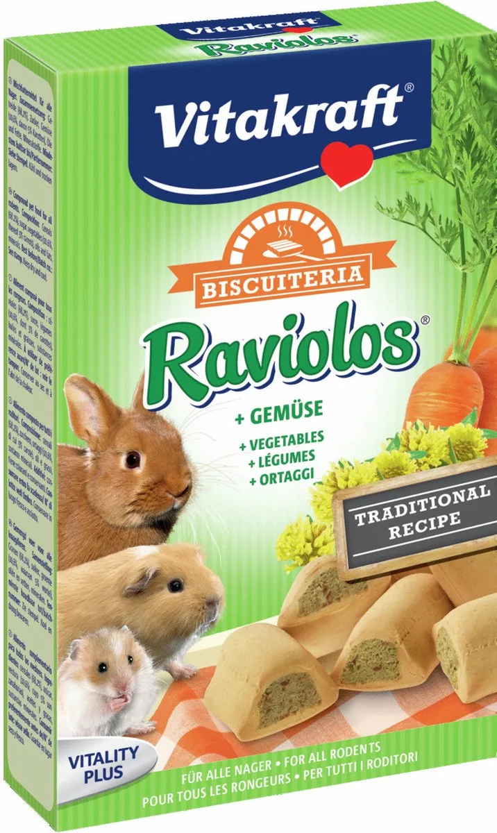 Raviolos Knaagdier 100 g van Vitakraft – productfoto