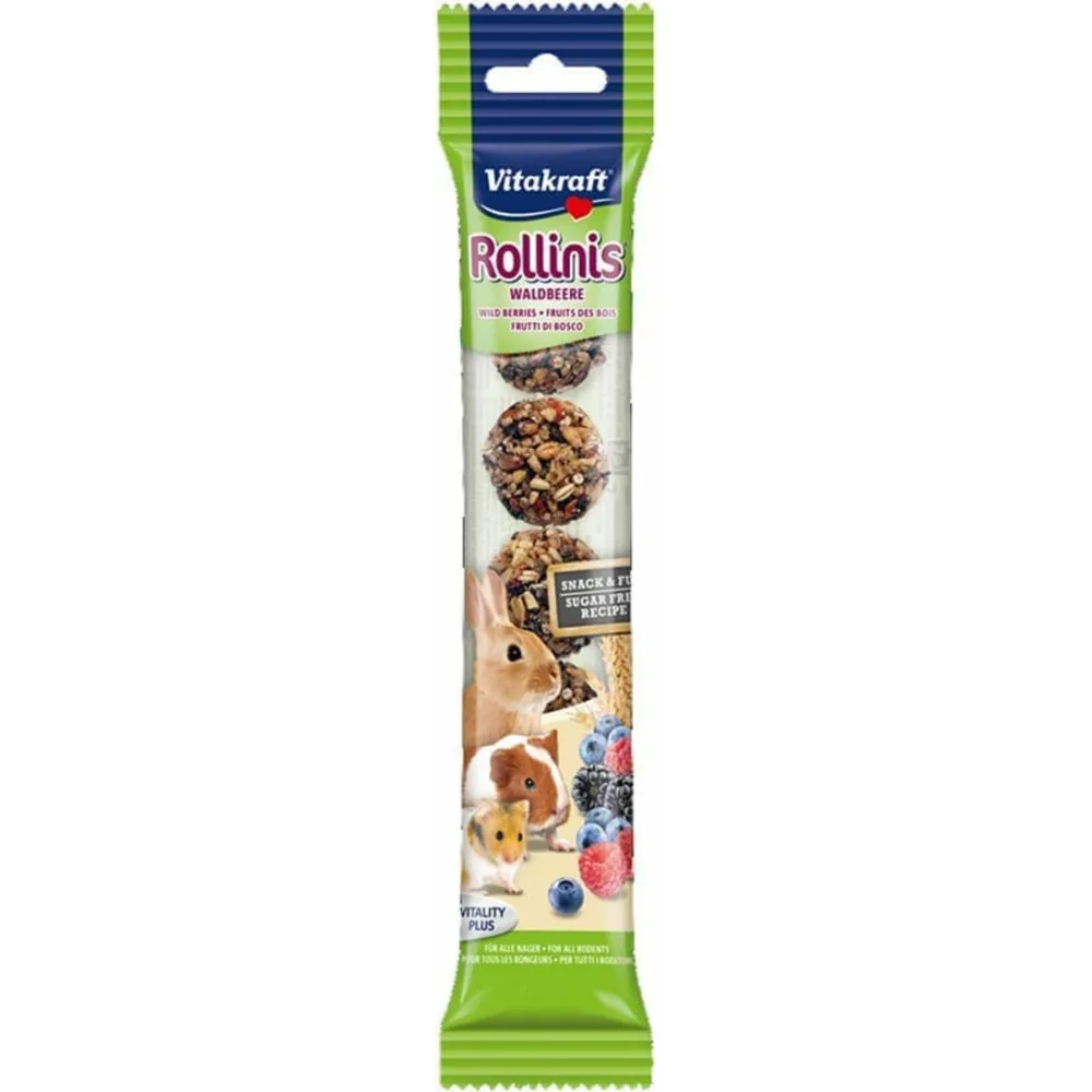 Rollinis Bosbessen 48 gr van Vitakraft – productfoto