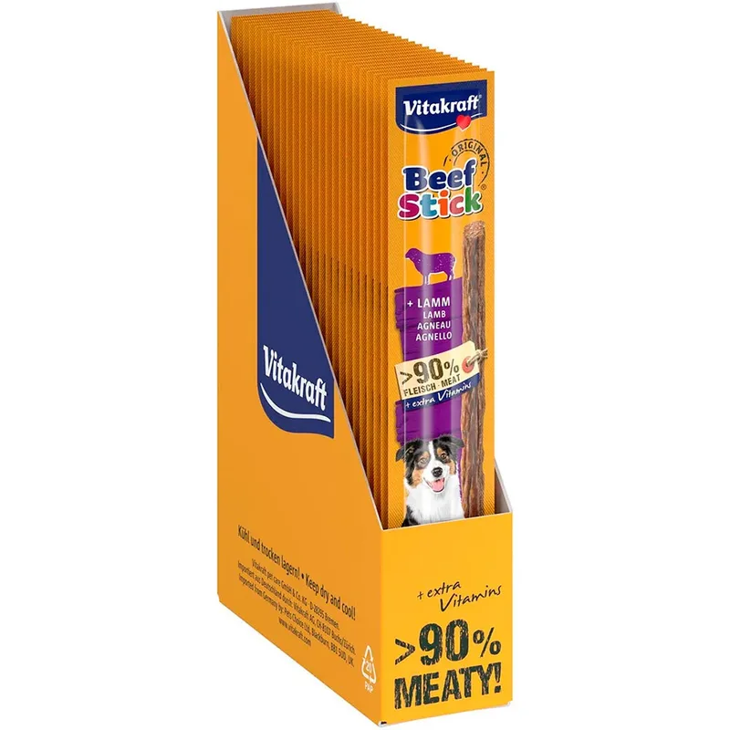 Bâtonnet De Bœuf Et Agneau 25x12g (61042) Nourriture Pour Chiens de Vitakraft – photo produit