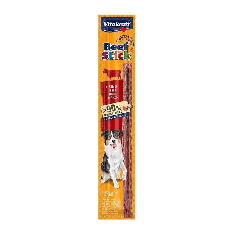 Rundvleesstick Met Rundvlees Hondensnack 12g by Vitakraft – product photo