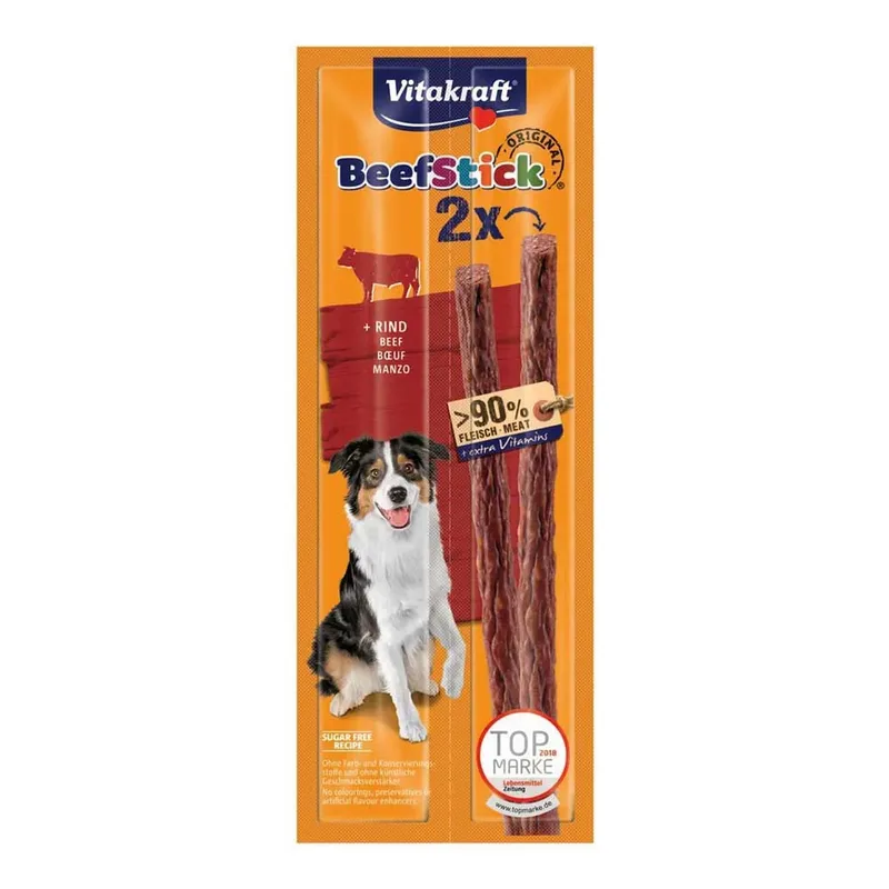 Rundvleesstick Rundvlees 2 X Hondensnack 12g de Vitakraft – photo produit