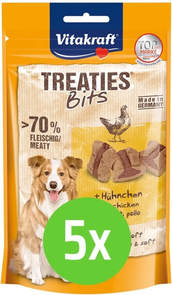 Treaties Bits Bacon Style - 120 gram - 5 verpakkingen de Vitakraft – photo produit