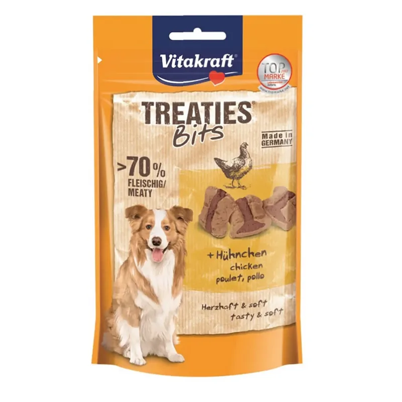 Treaties Bits Hondenvoer Met Kip 120 G by Vitakraft – product photo