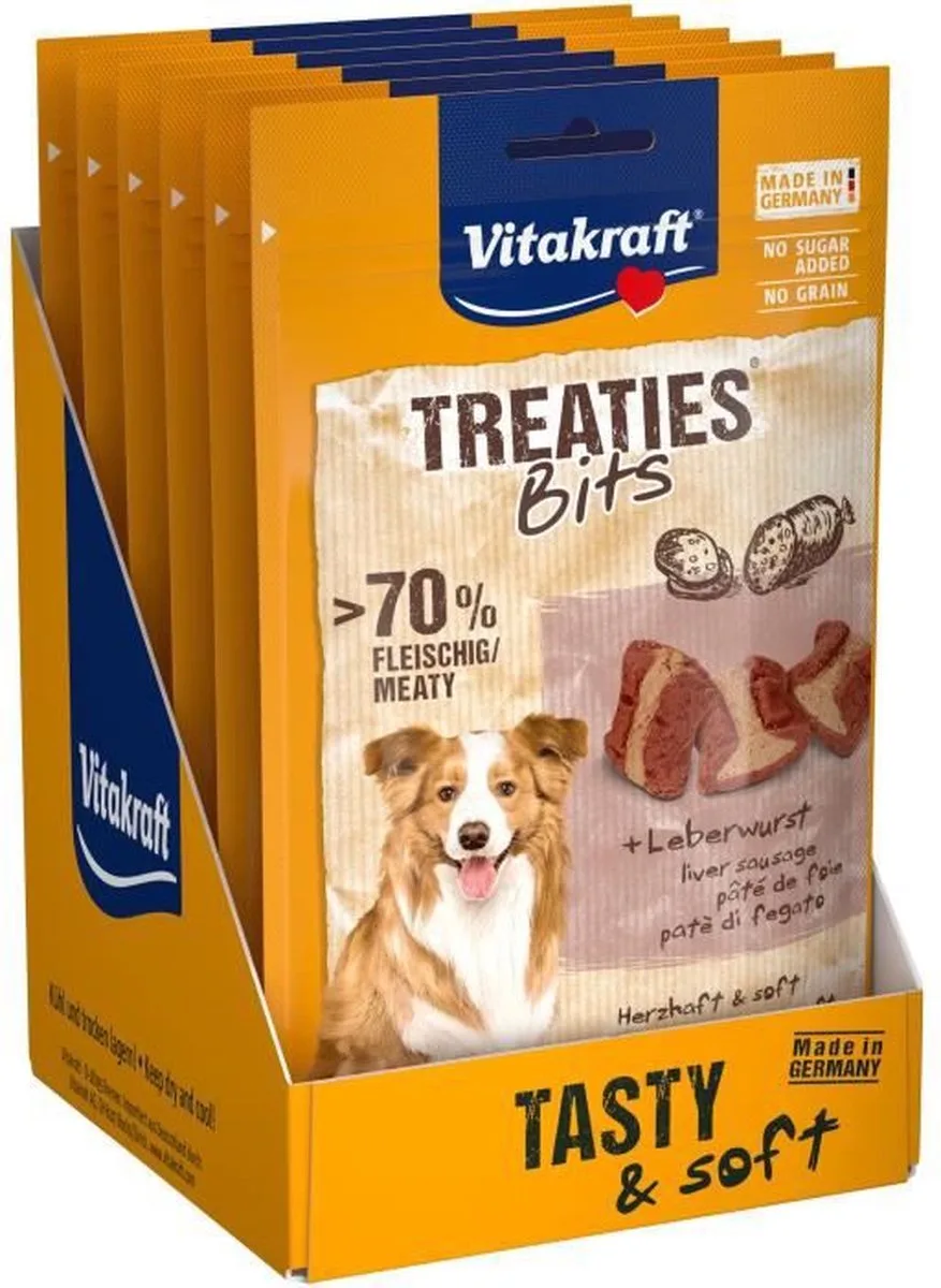 Snack Au Pâté De Foie De Traités 120gr 6 Unités de Vitakraft – photo produit