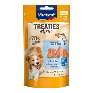 Treaties Minis Zalm Hondensnack 48g de Vitakraft – photo produit 1 sur 2