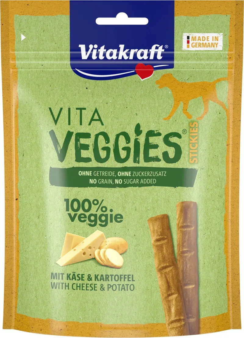 Veggies Sticks - Hondensnacks - Kaas 80 g by Vitakraft – product photo
