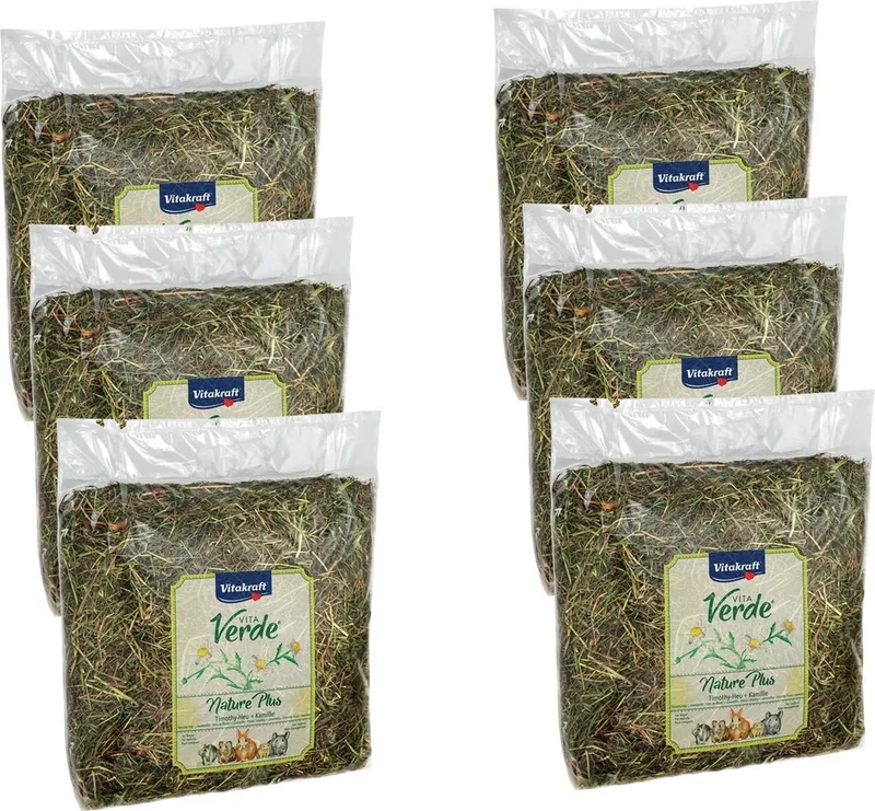 Vita-Verde Hooi 500 g - Ruwvoer - 6 x Kamille by Vitakraft – product photo