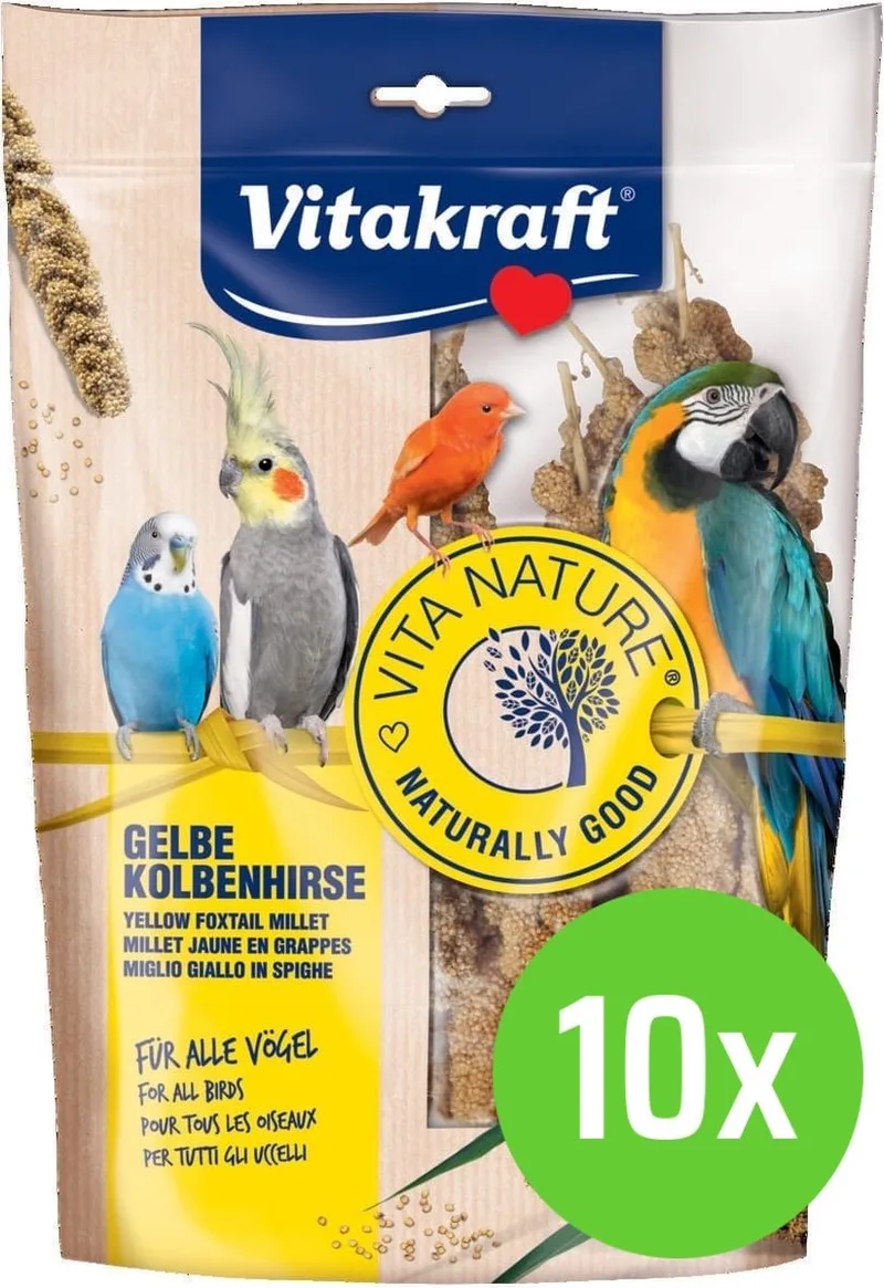 Voedsel Vitakraft trosgierst - zakje van 300 gram - 10 zakken de Vitakraft – photo produit