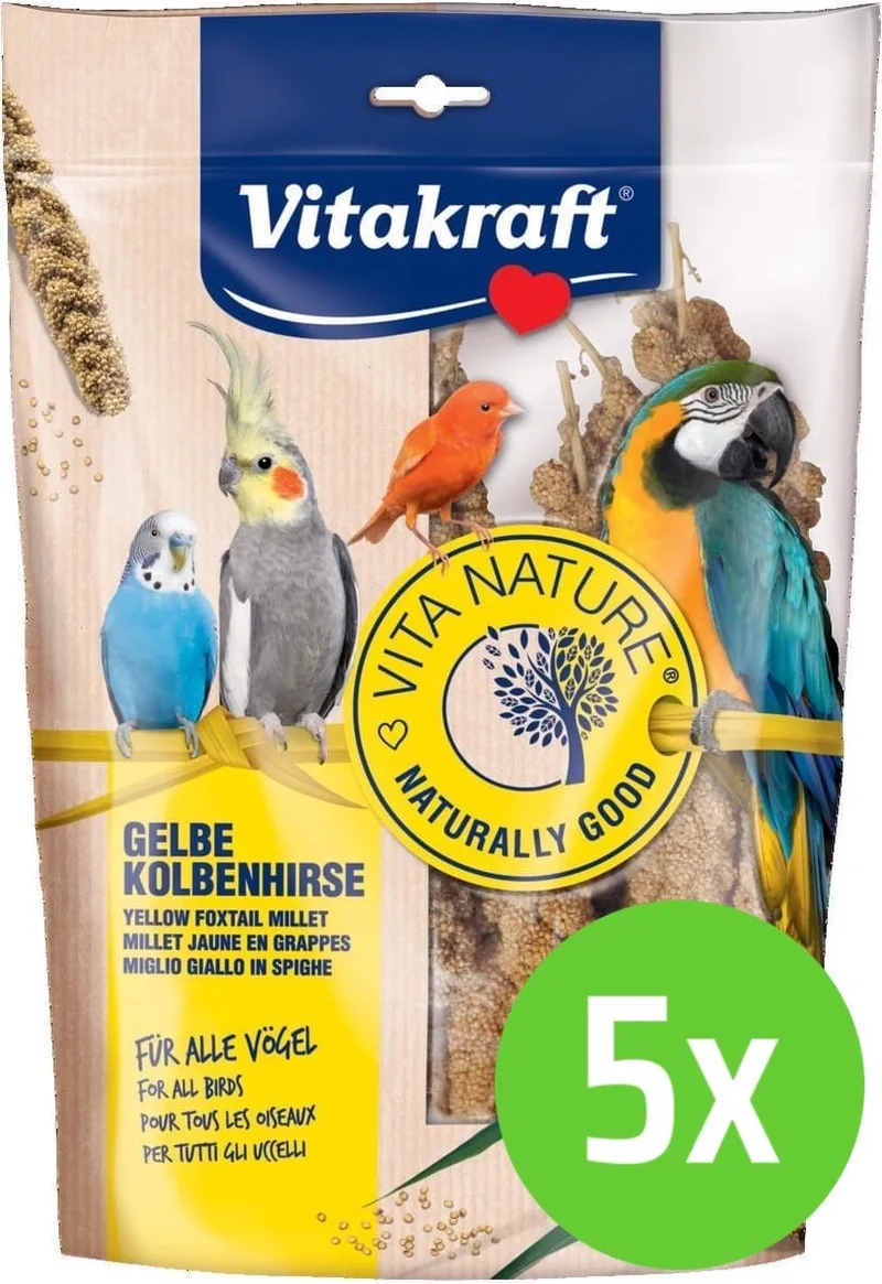 Voedsel Vitakraft trosgierst - zakje van 300 gram - 5 zakken de Vitakraft – photo produit