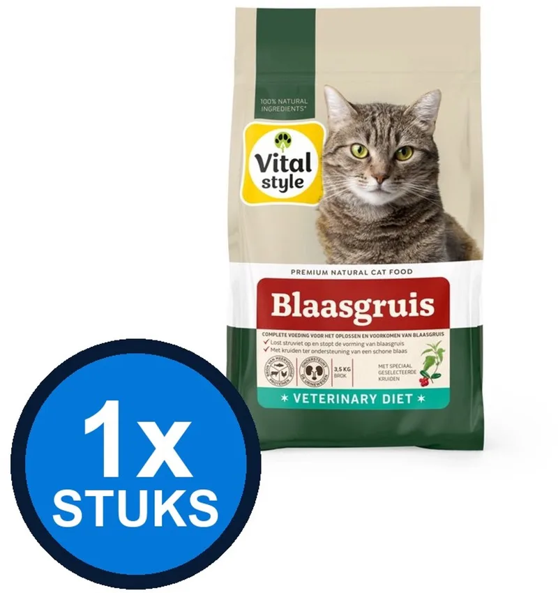 1x VITALstyle Kat Blaasgruis - Kattenvoer - 3,5kg von VitalStyle – Produktfoto