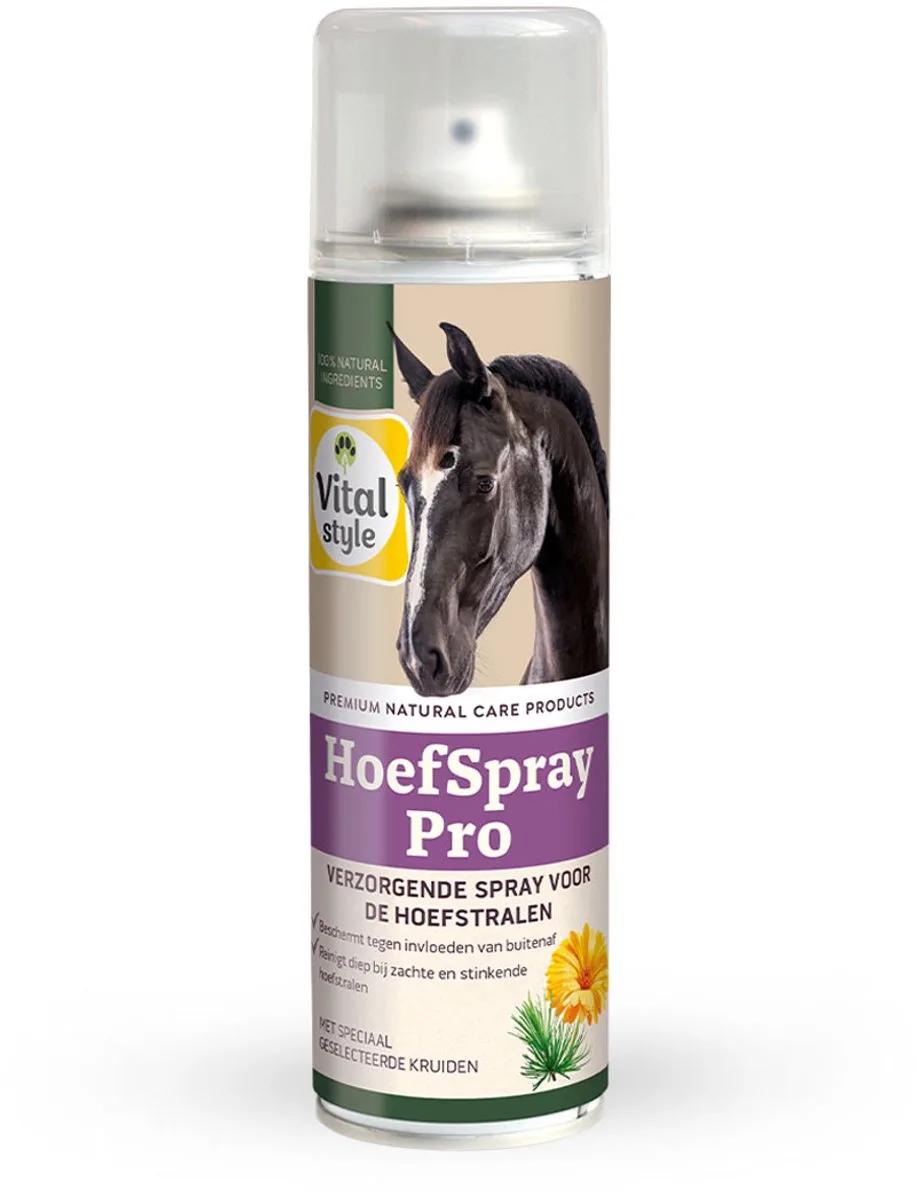 Hoefspray Pro - Paarden Supplement - Voor Het Behoud Van Gezonde En Sterke Hoefstralen - 200 ml von VitalStyle in Schwarz, Grau – Produktfoto