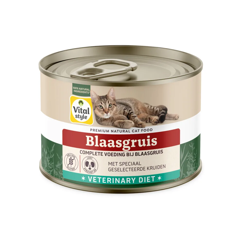Kattenvoer Blik Blaasgruis 200 gr by VitalStyle – product photo
