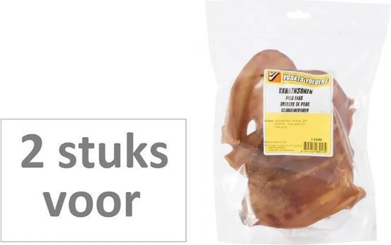 2 stuks! Voskes hondenvoer varkensoren von Voskes – Produktfoto