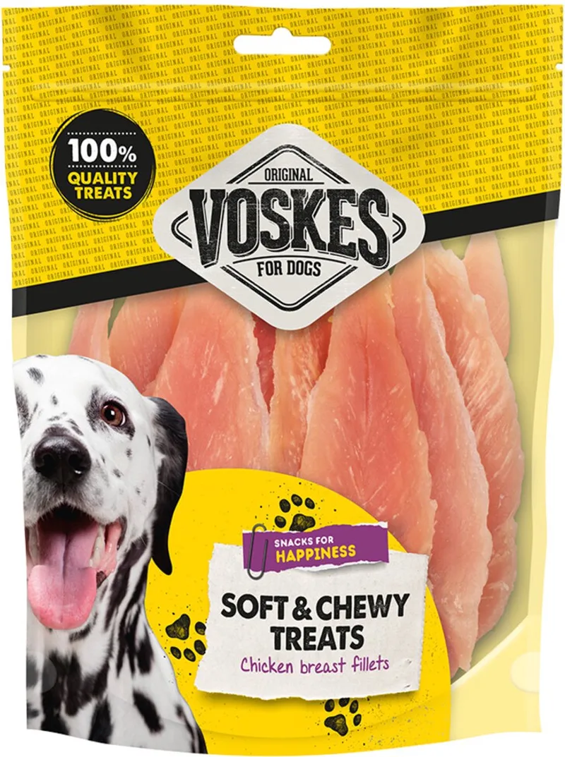 Hondensnack Kippenborst - 400 gr by Voskes – product photo
