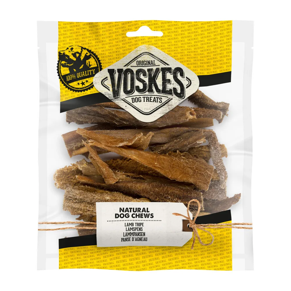 Hondensnack Lamspens 100 gr de Voskes – photo produit