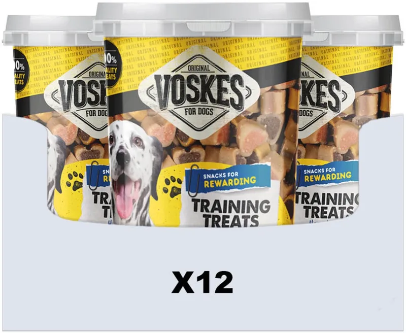 Hondensnack Training Mix Hart - 12 x 500 gr - Voordeelverpakking de Voskes – photo produit