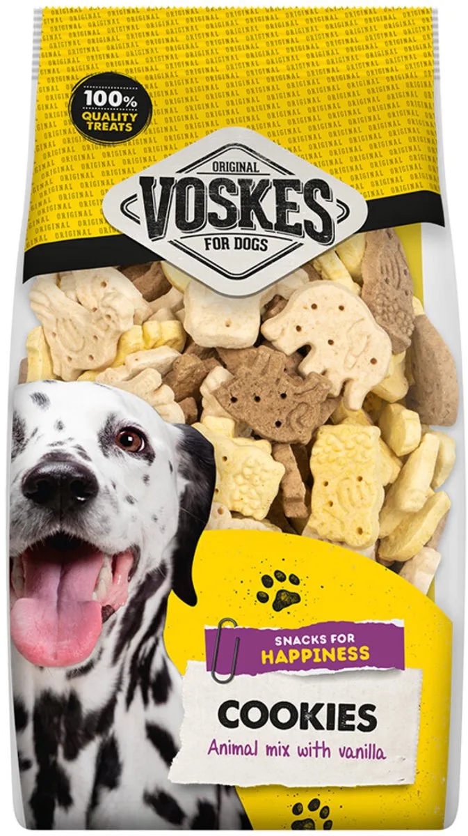 Hondensnacks Diertjes Mix Vanille - 8 x 750 gr - Voordeelverpakking by Voskes – product photo